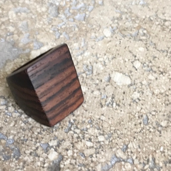 Like New, Never Worn, Beautiful Chunky Wood Ring! - Picture 1 of 5